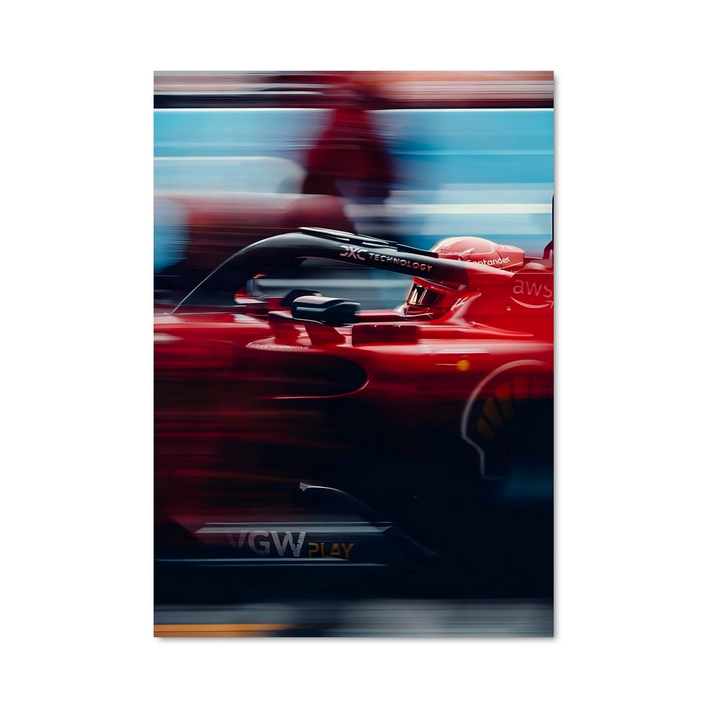 Poster Ferrari en Fête