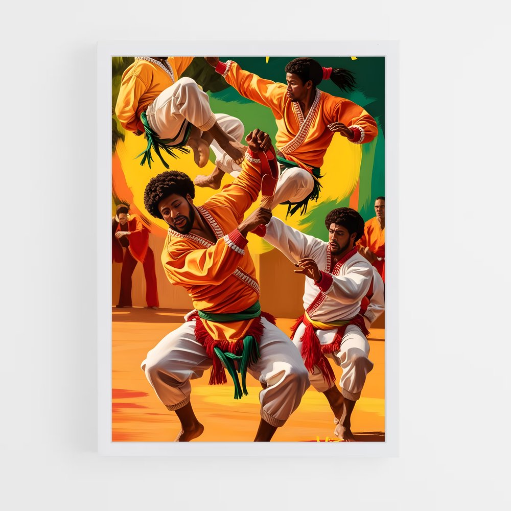 ap-brazilian capoeira confederation-1 cadre Blanc