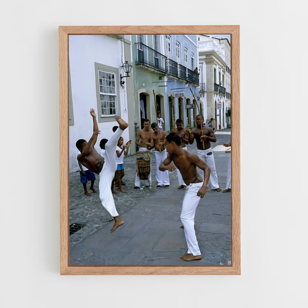 ap-brazilian capoeira confederation-3 cadre Bois clair