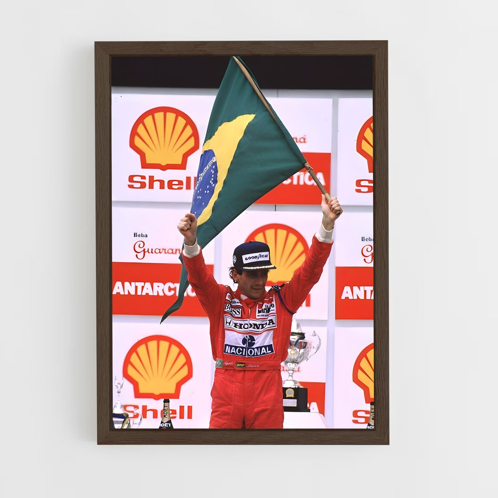 ap-brazilian grand prix-5 cadre Bois foncé