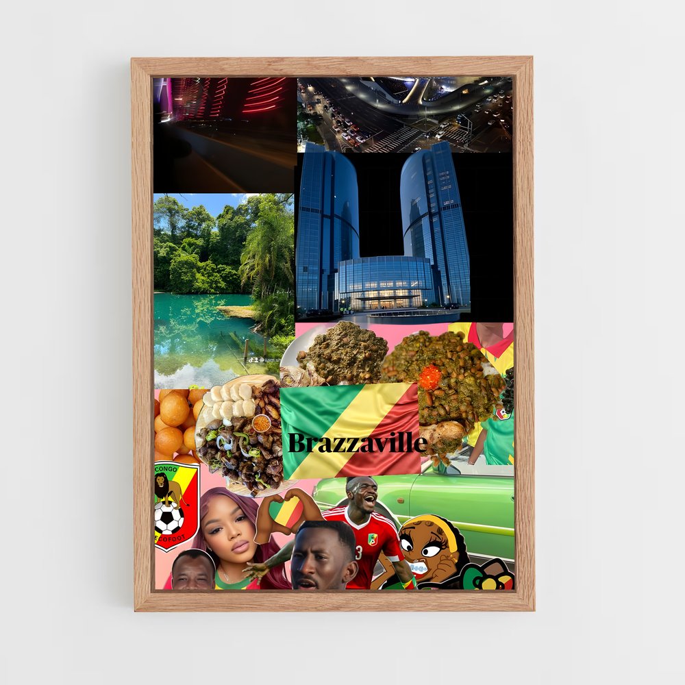 ap-brazzaville-4 cadre Bois clair