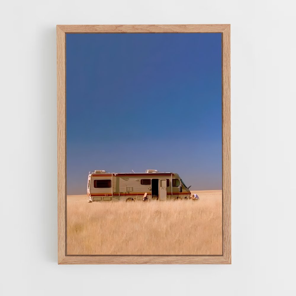 ap-breaking bad-2 cadre Bois clair