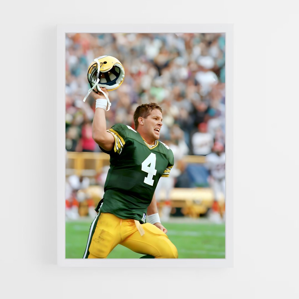 ap-brett favre-3 cadre Blanc