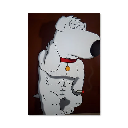 Poster Brian le Chien