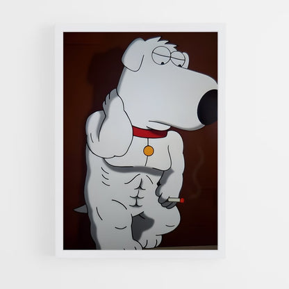 ap-brian griffin-2 cadre Blanc