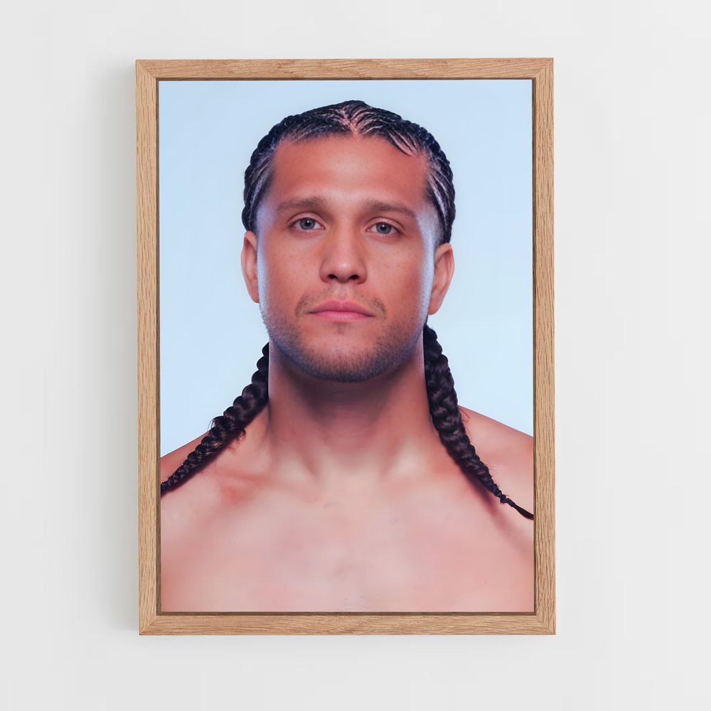 ap-brian ortega-8 cadre Bois clair