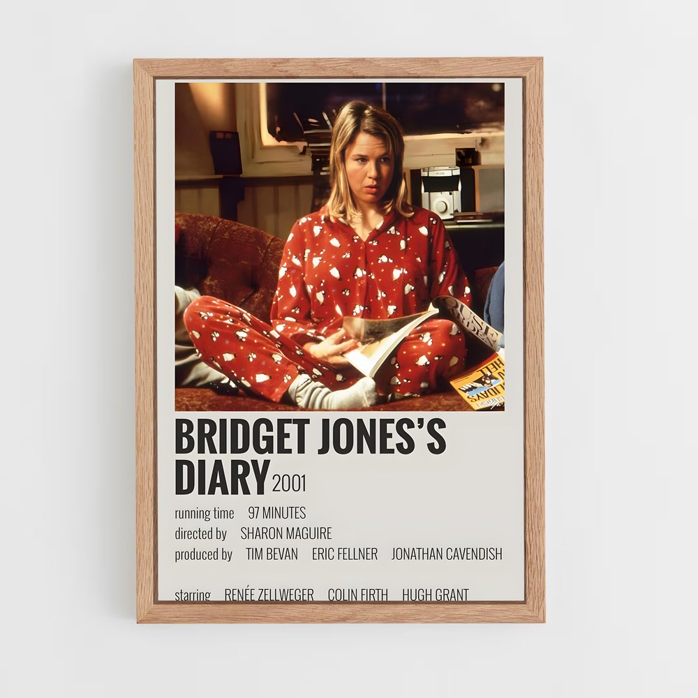 ap-bridget jones-4 cadre Bois clair