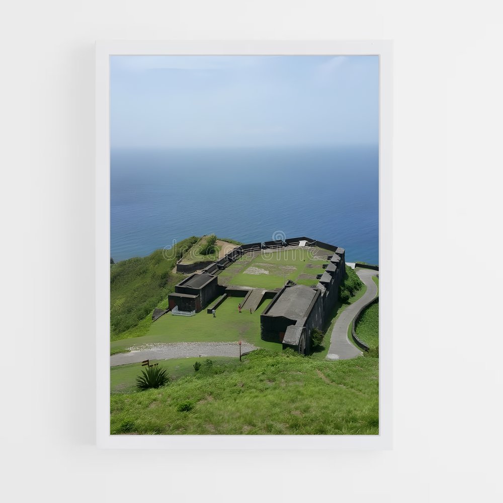 ap-brimstone hill fortress-1 cadre Blanc