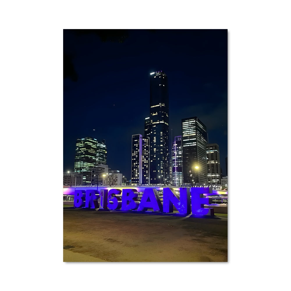 Poster Brisbane Vibes