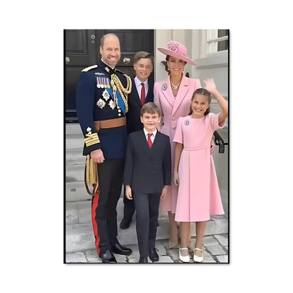Poster Sourires à Buckingham