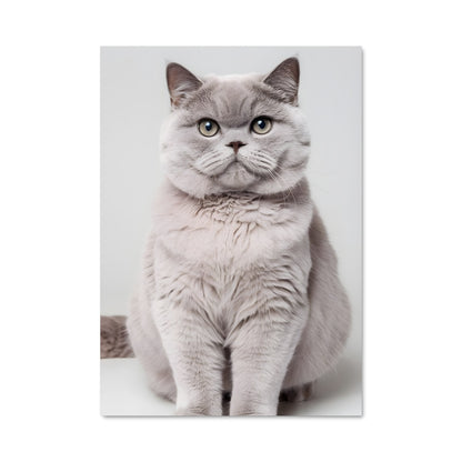 Poster Chat Grisonnant