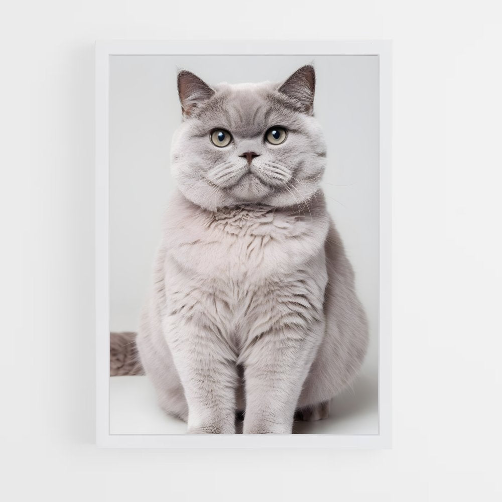 ap-british shorthair-8 cadre Blanc