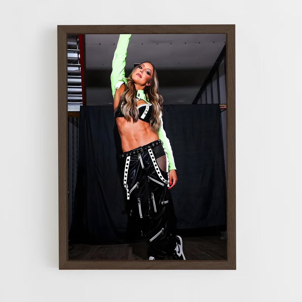 ap-britt baker-1 cadre Bois foncé