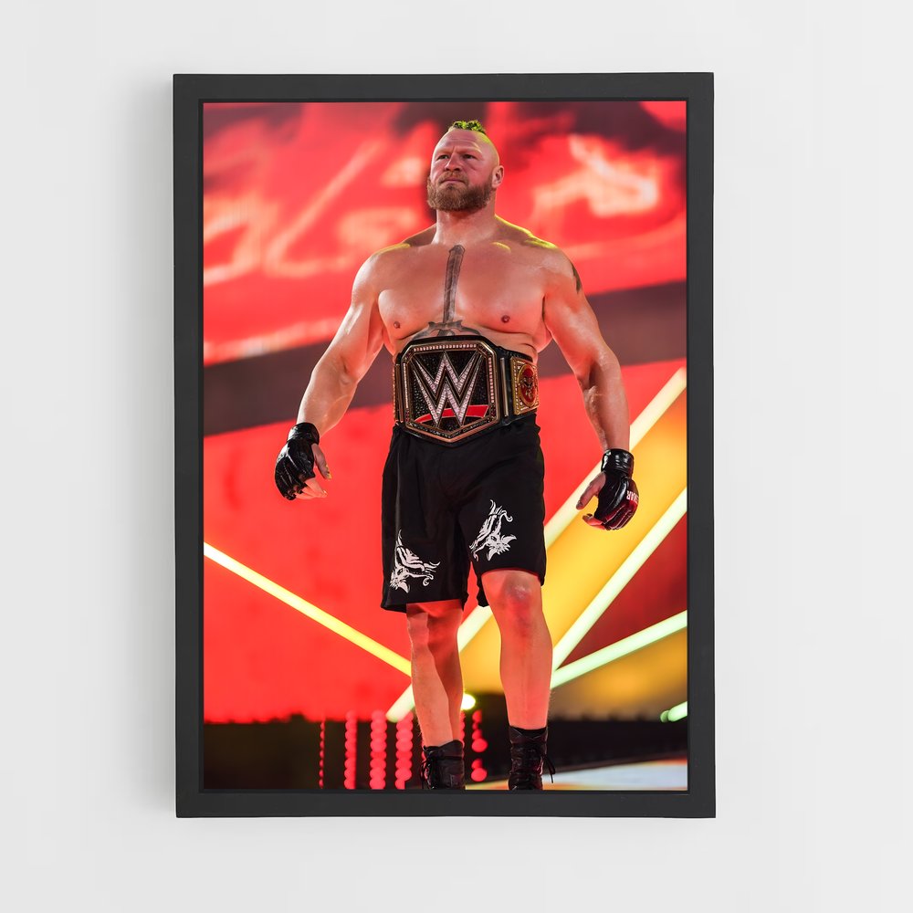 ap-brock lesnar-10 cadre Noir