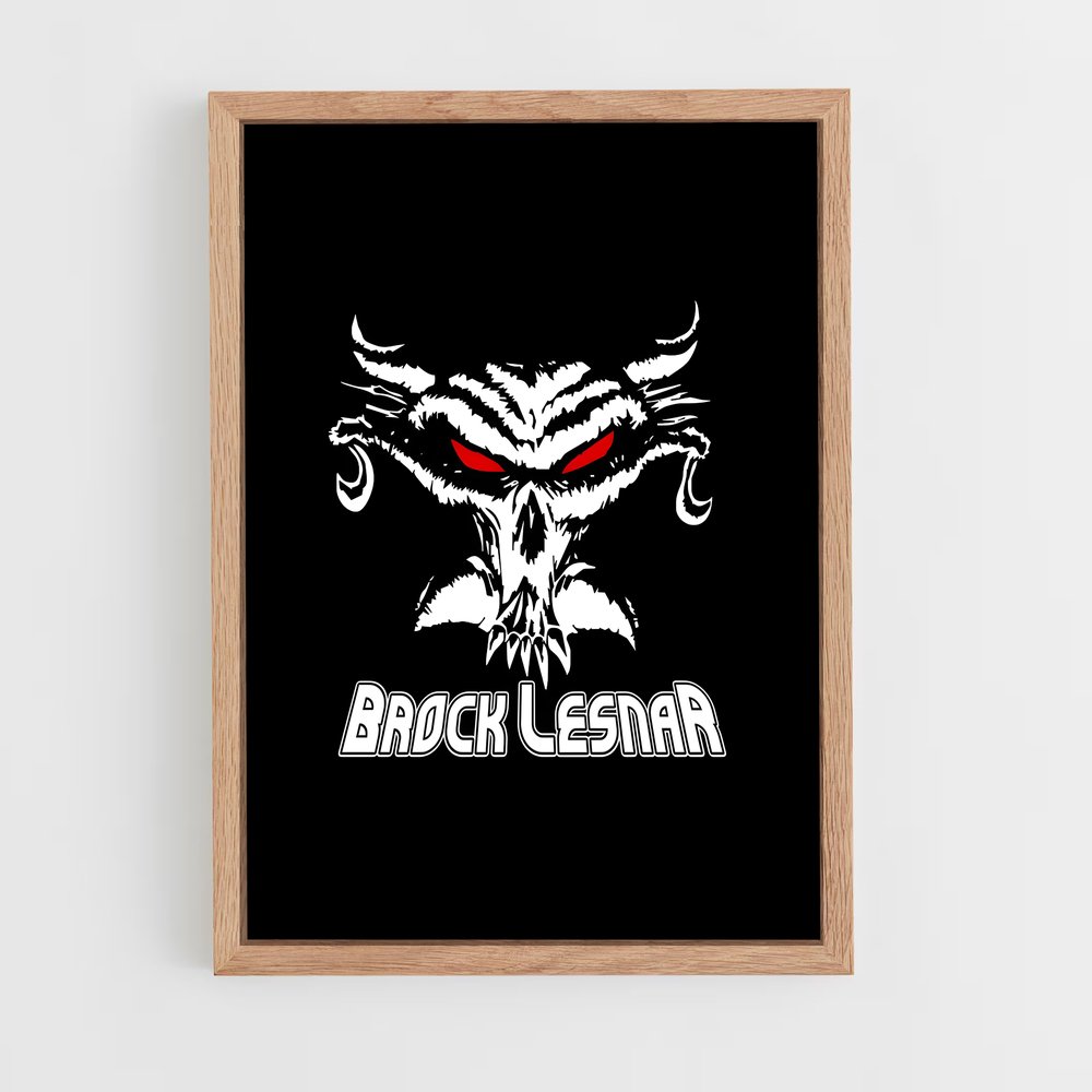 ap-brock lesnar-3 cadre Bois clair