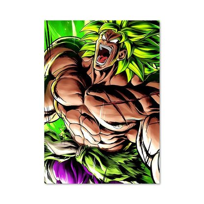 Poster Broly en Furie