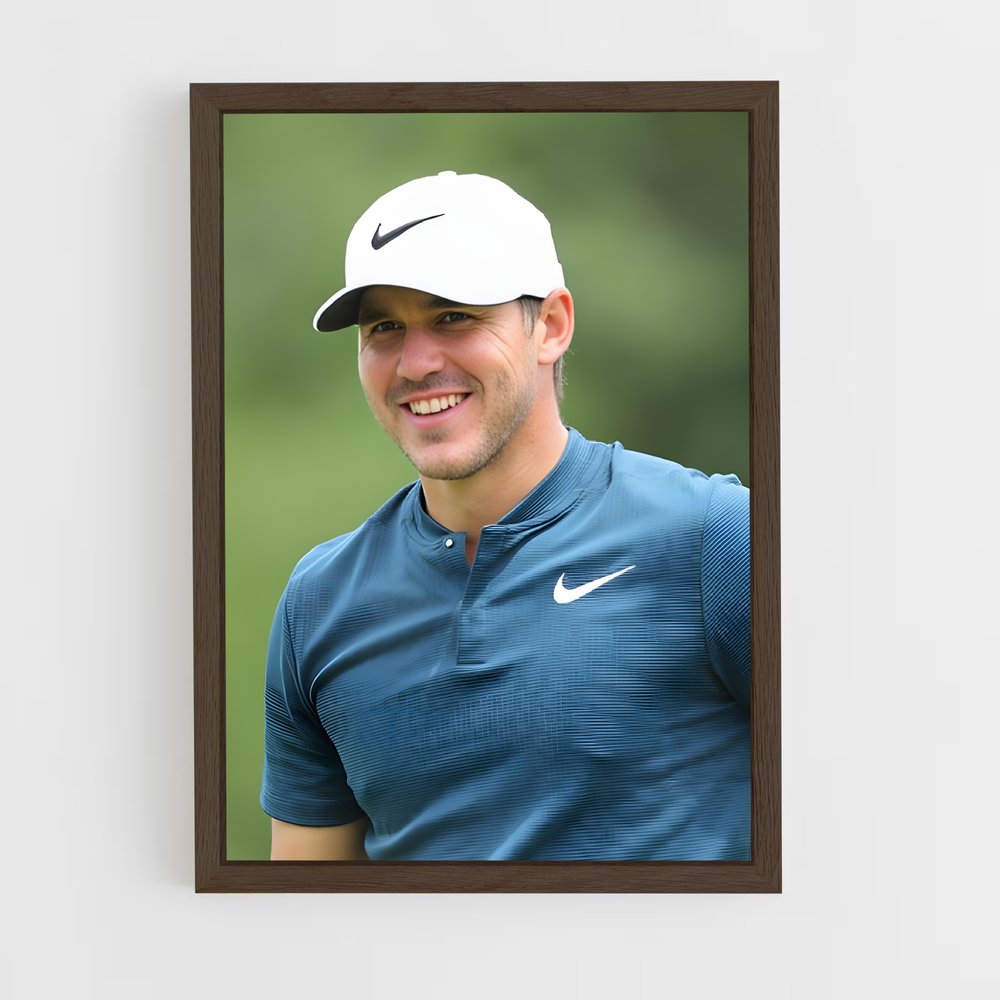 ap-brooks koepka-1 cadre Bois foncé