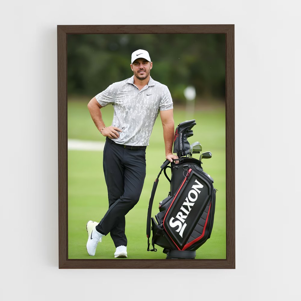 ap-brooks koepka-2 cadre Bois foncé