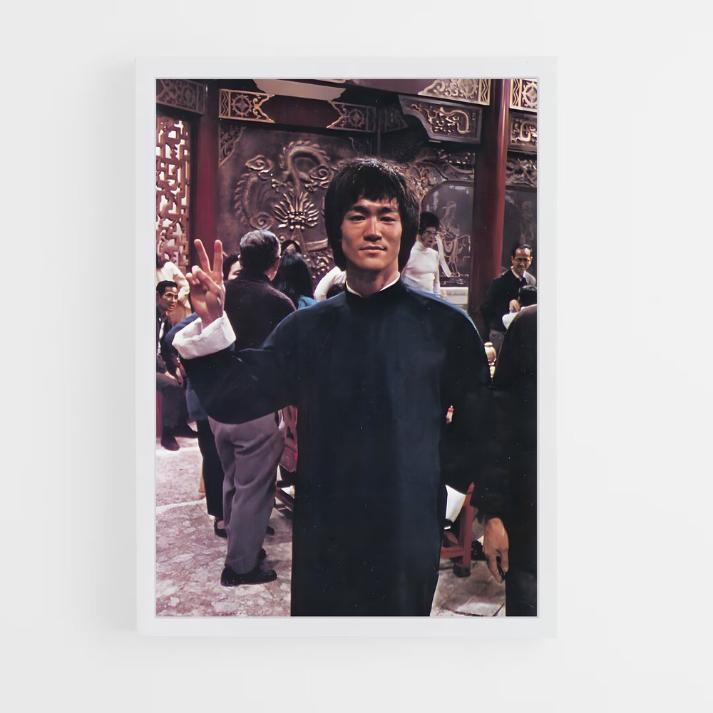ap-bruce lee-2 cadre Blanc