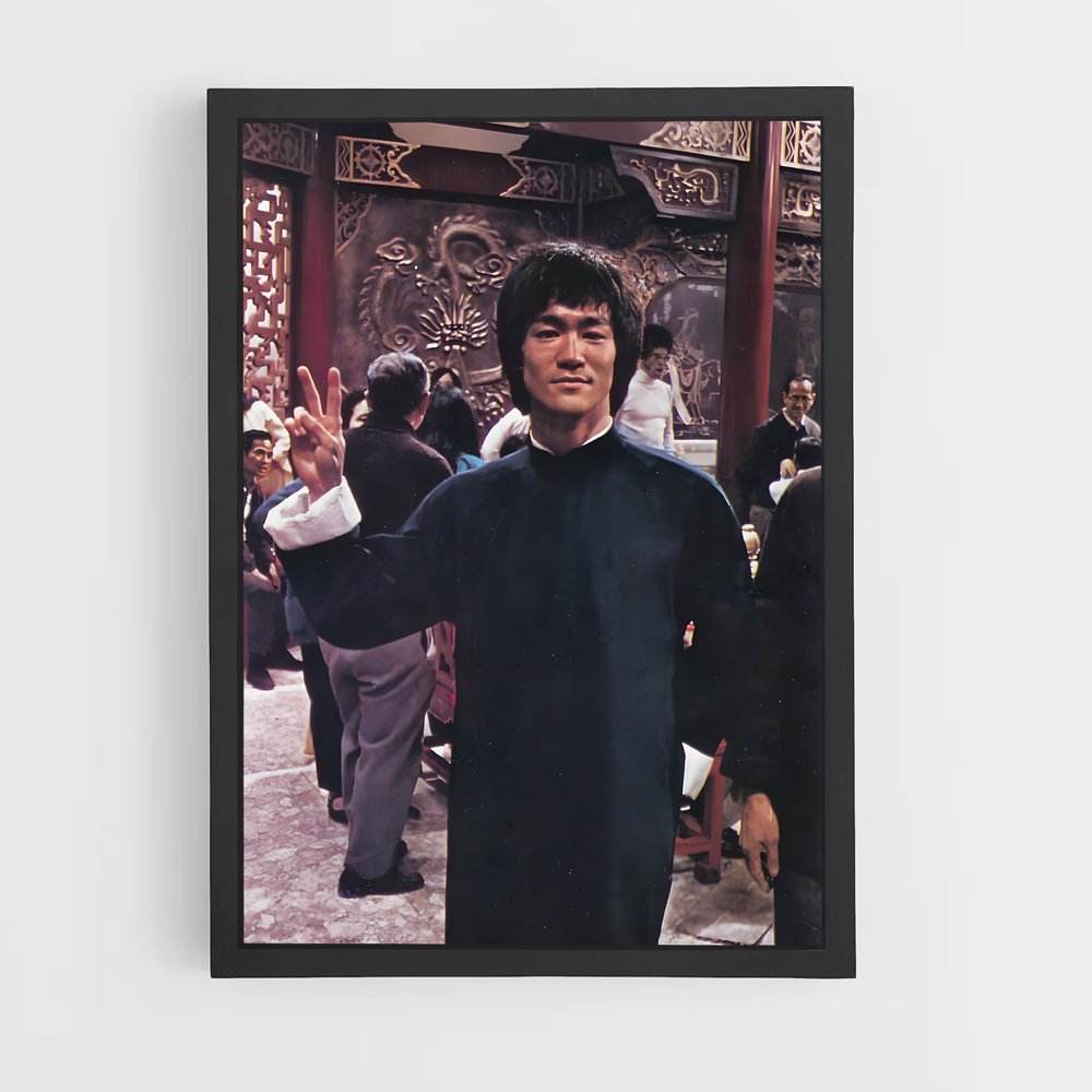 ap-bruce lee-2 cadre Noir
