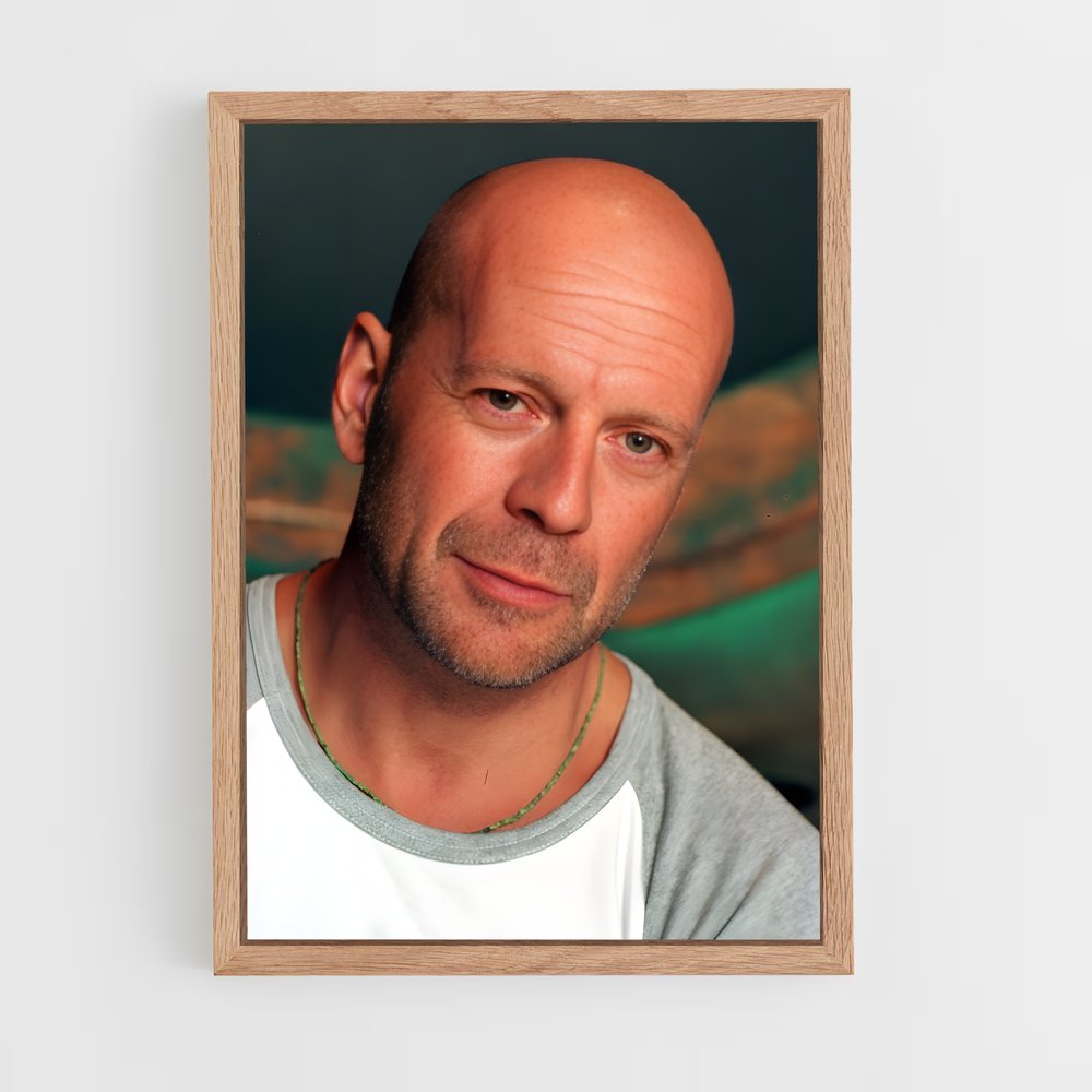 ap-bruce willis-5 cadre Bois clair