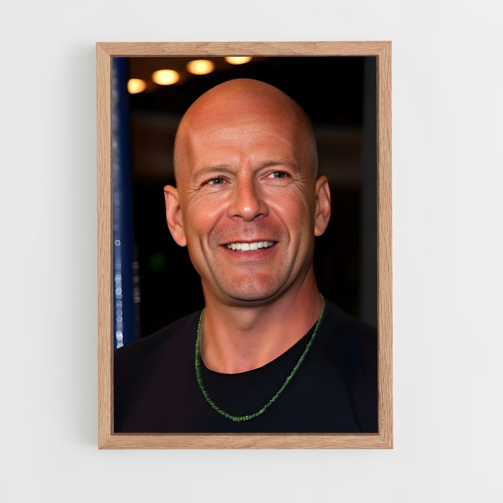ap-bruce willis-7 cadre Bois clair