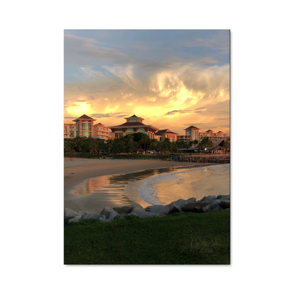 Poster Coucher de Soleil à Brunei
