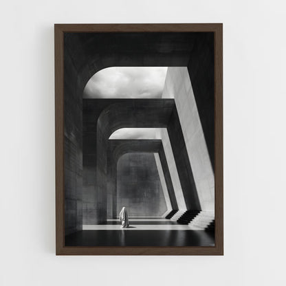 ap-brutalism-6 cadre Bois foncé