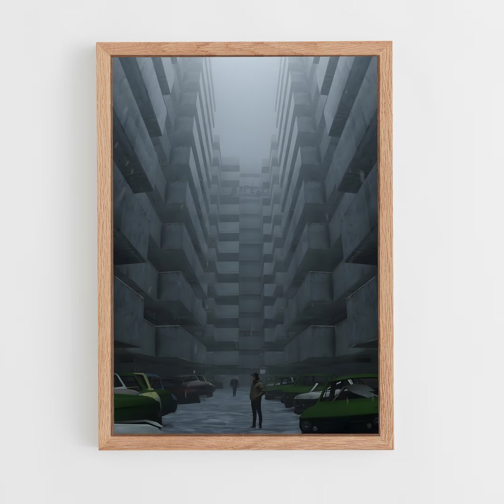 ap-brutalist architecture-5 cadre Bois clair