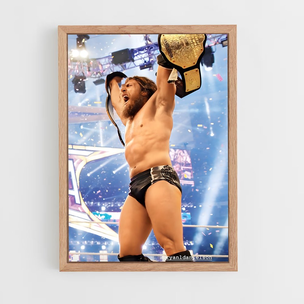 ap-bryan danielson-6 cadre Bois clair