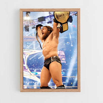 ap-bryan danielson-6 cadre Bois clair