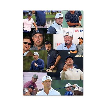 Poster Faces of Golf