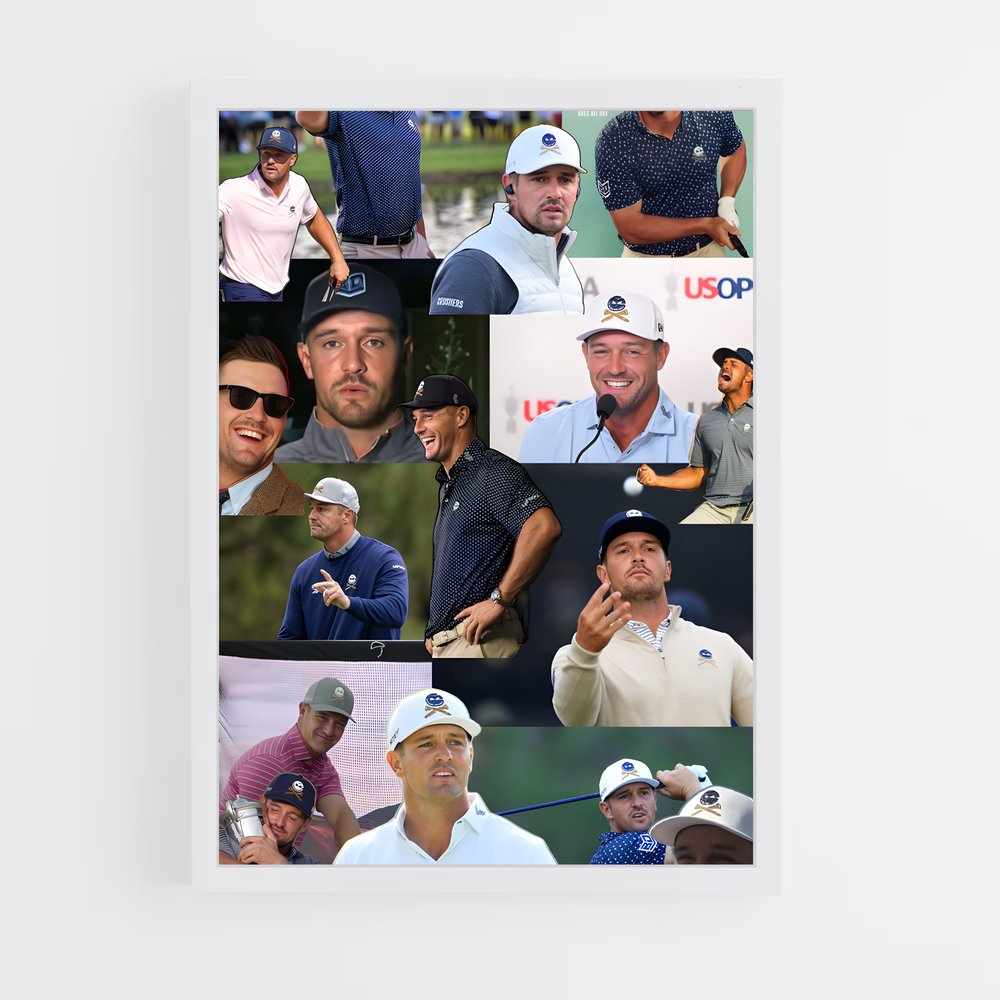 ap-bryson dechambeau-1 cadre Blanc