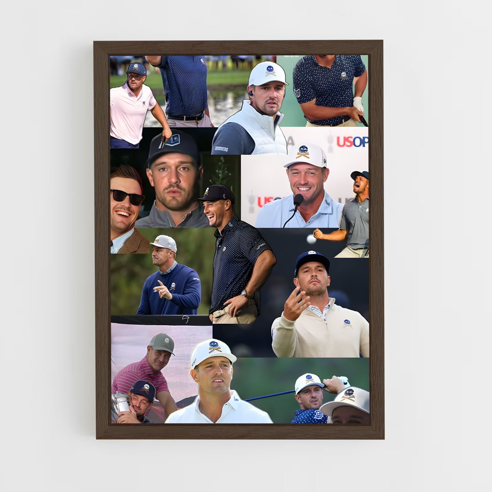ap-bryson dechambeau-1 cadre Bois foncé