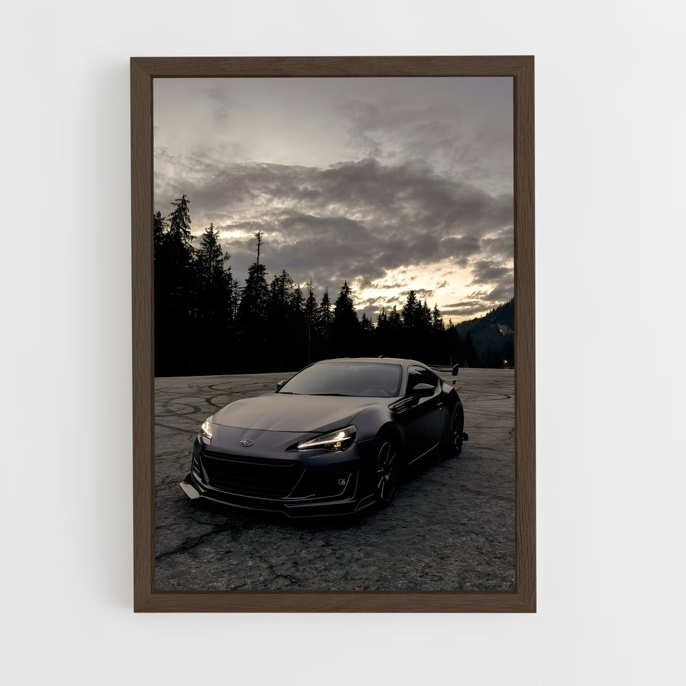 ap-brz-1 cadre Bois foncé