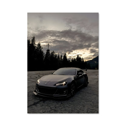 Poster Ciel Nuageux