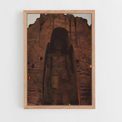 ap-buddhas of bamyan-1 cadre Bois clair