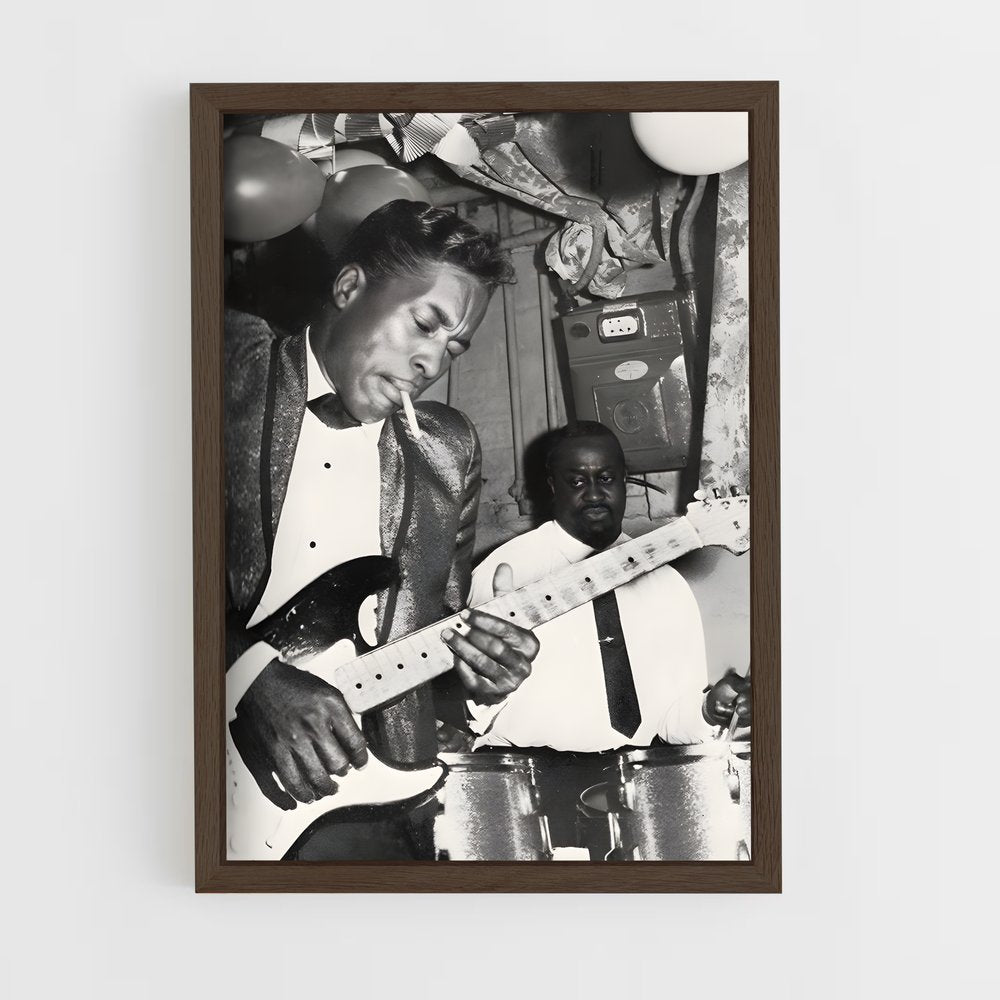 ap-buddy guy-4 cadre Bois foncé