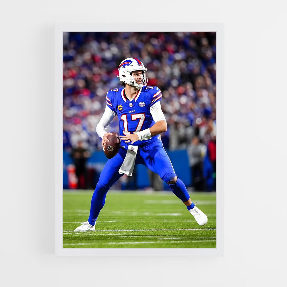 ap-buffalo bills-7 cadre Blanc