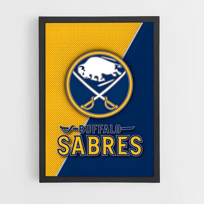 ap-buffalo sabres-3 cadre Noir