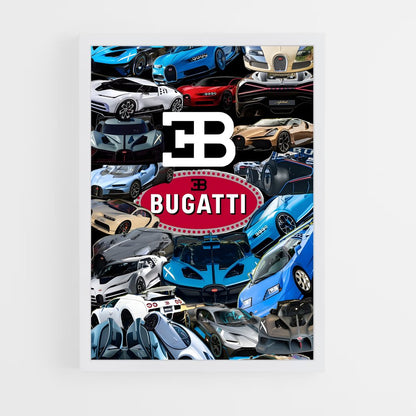 ap-bugatti-10 cadre Blanc