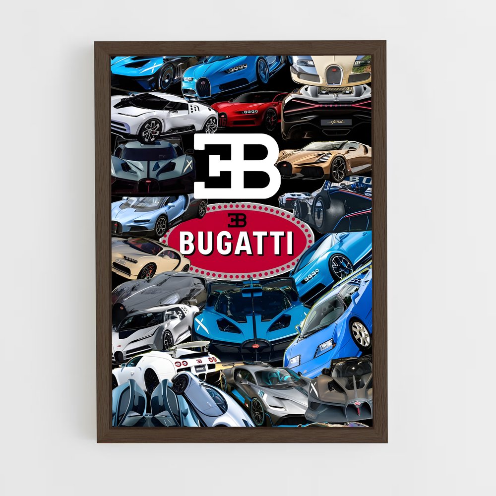 ap-bugatti-10 cadre Bois foncé