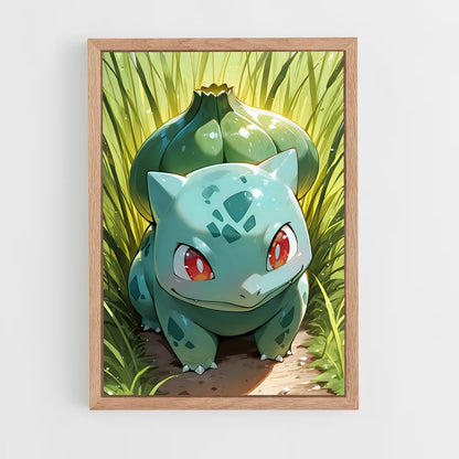 ap-bulbasaur-1 cadre Bois clair