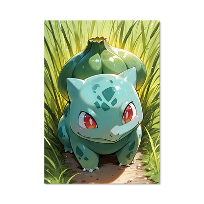 Poster Bulbasaur au Soleil