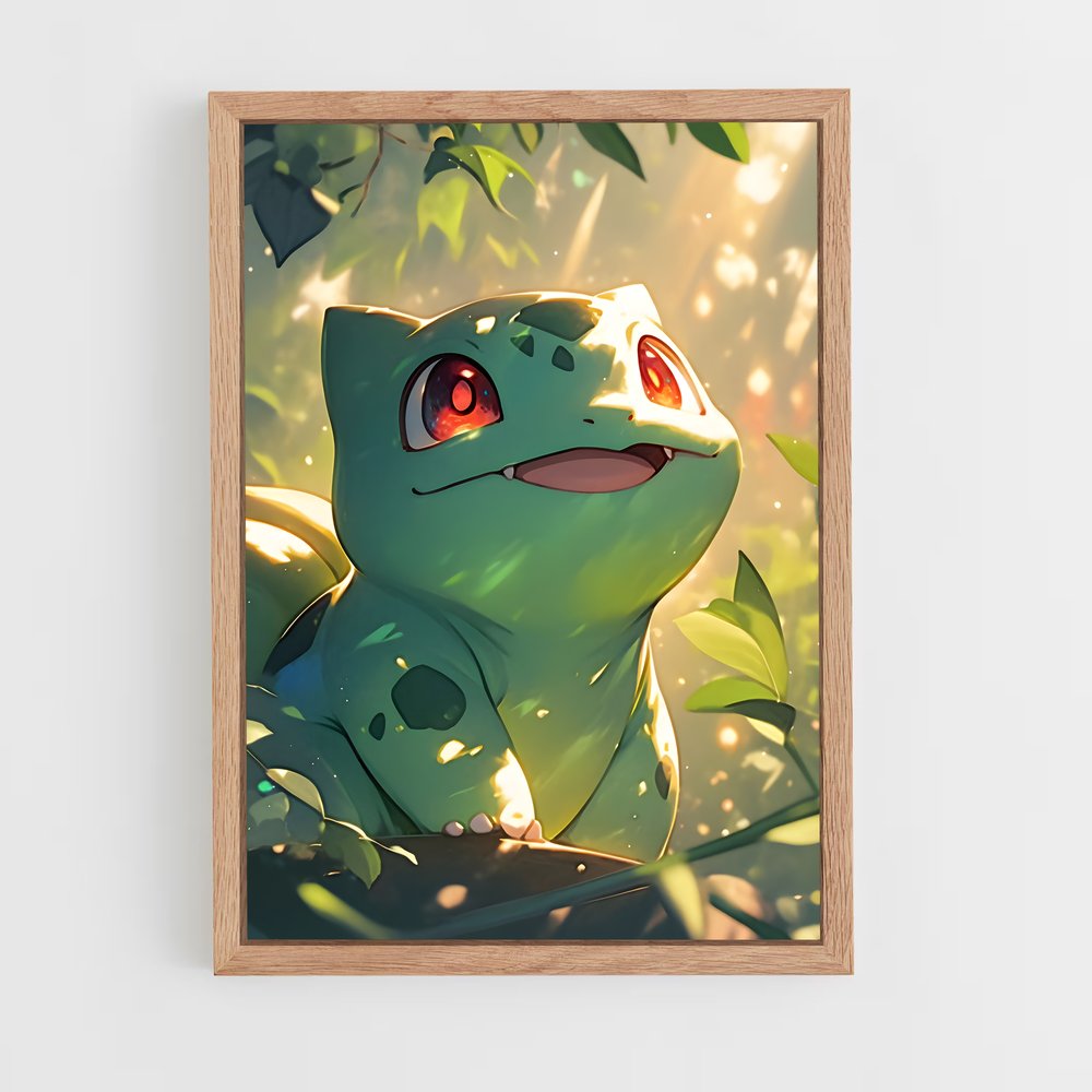 ap-bulbasaur-2 cadre Bois clair