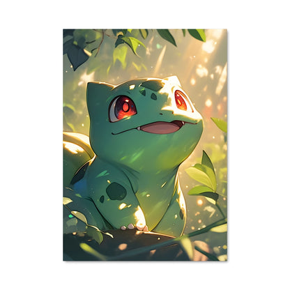 Poster Bulbasaur en pleine Nature