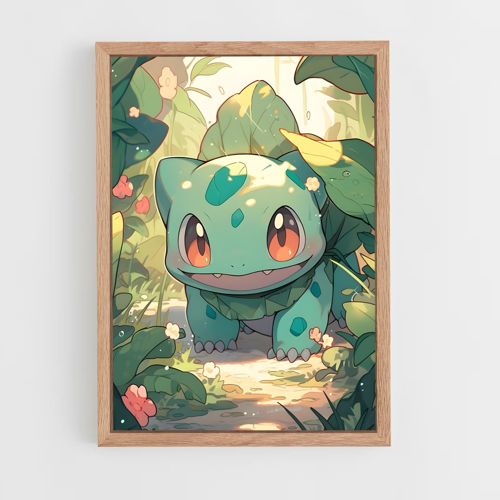 ap-bulbasaur-3 cadre Bois clair