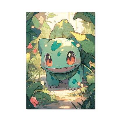 Poster Bulbasaur en Fête