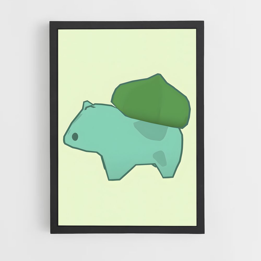 ap-bulbasaur-4 cadre Noir