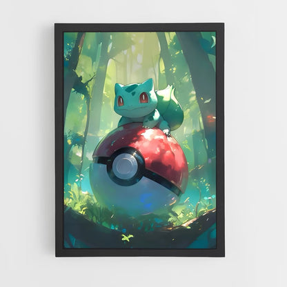 ap-bulbasaur-6 cadre Noir